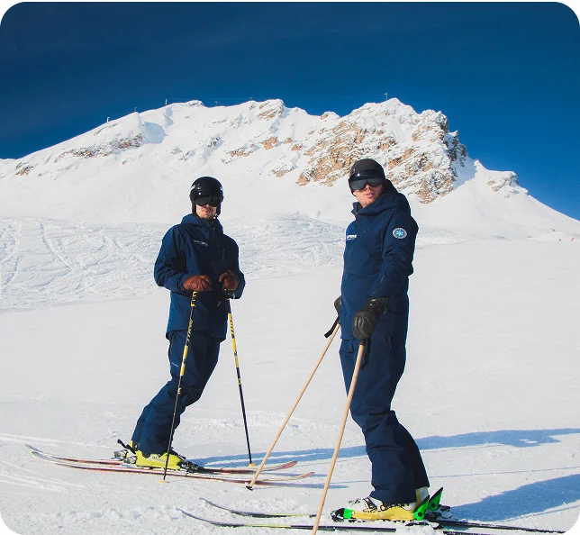Team on snow